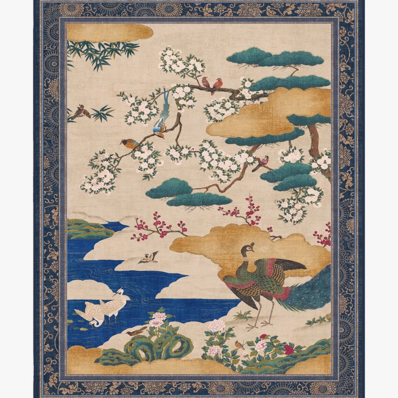 Kano Garden Multicolor Tufted Rug - $939