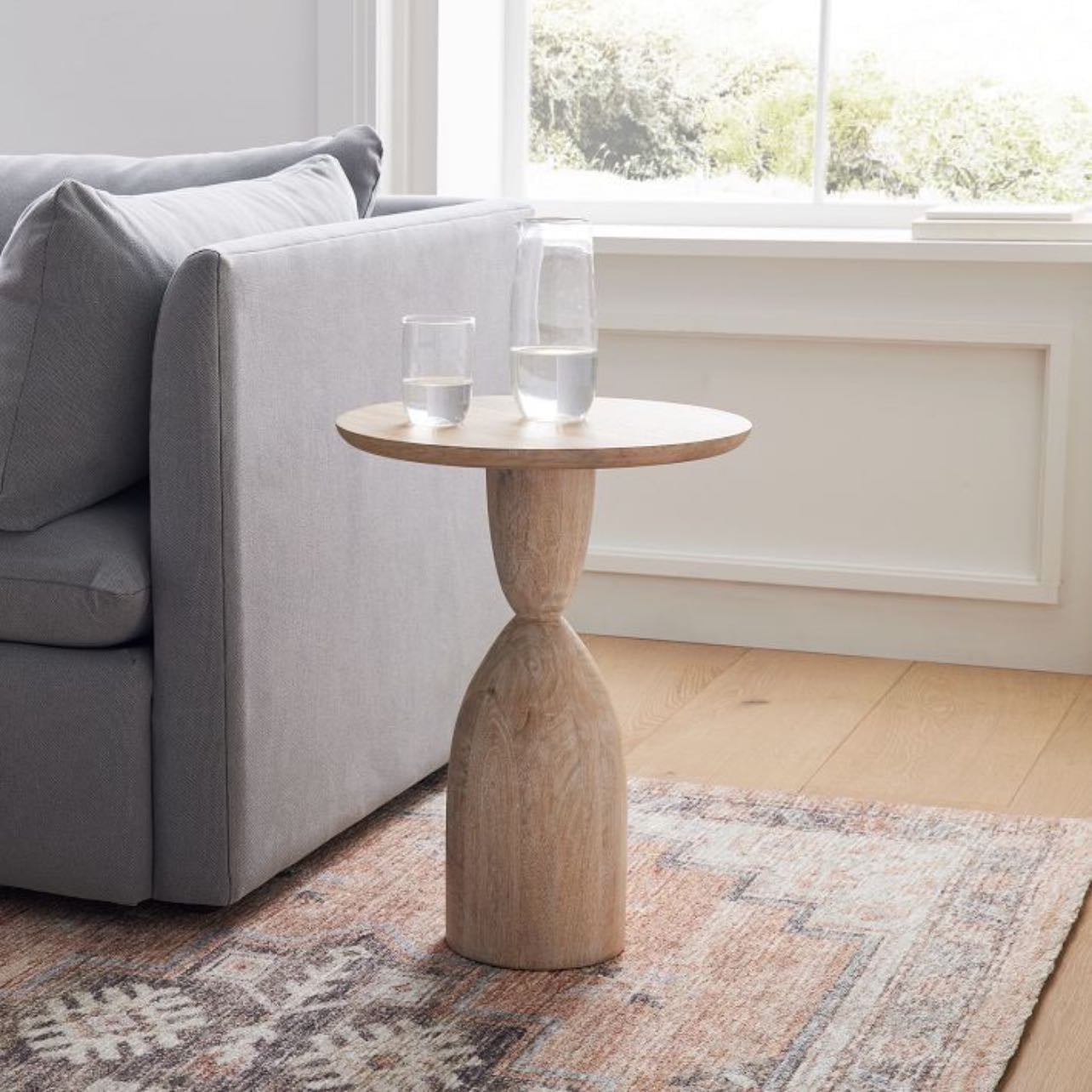 West Elm Winona Round Pedestal Side Table - $199