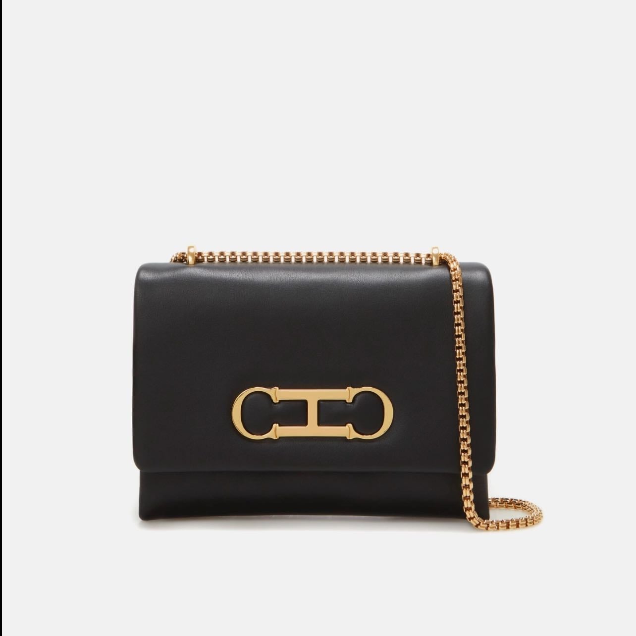 CH Initials Insignia Soft Small Crossbody Bag - Color: Magnolia or Black
$1210
