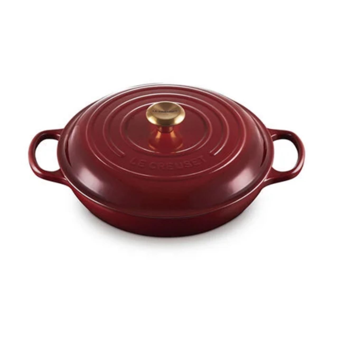 Le Creuset Signature Braiser 3.5 qt - Color: Rhône
$368