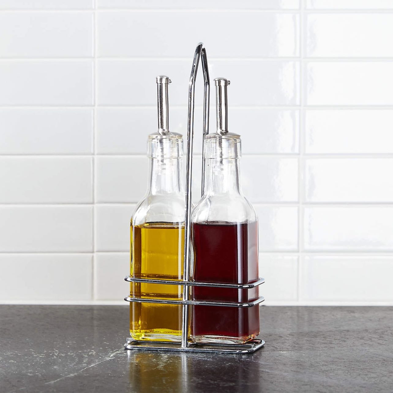 Vinegar and Oil Set - $14