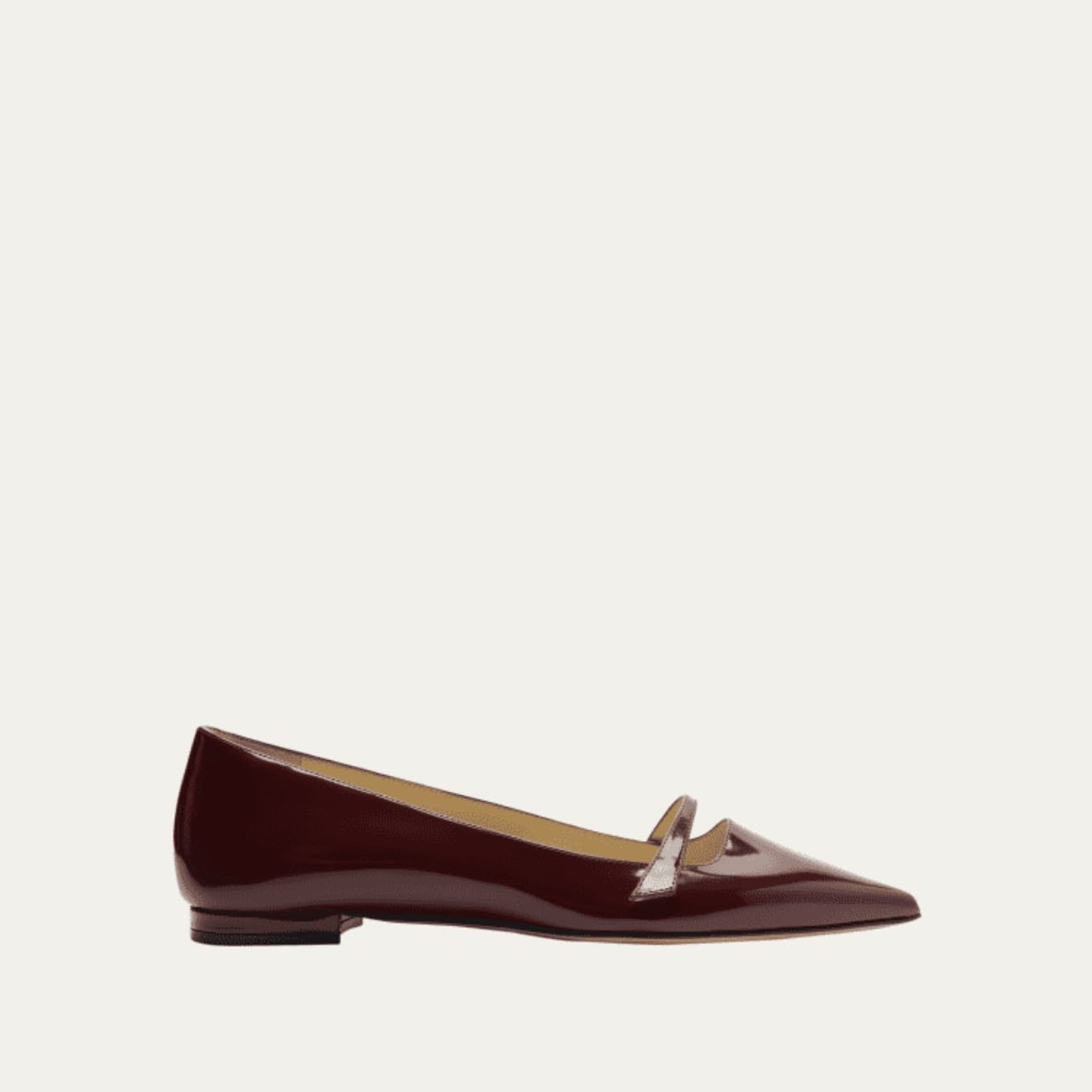 Alexandre Birman Tita Mary Jane Flats - Color: Chili Red