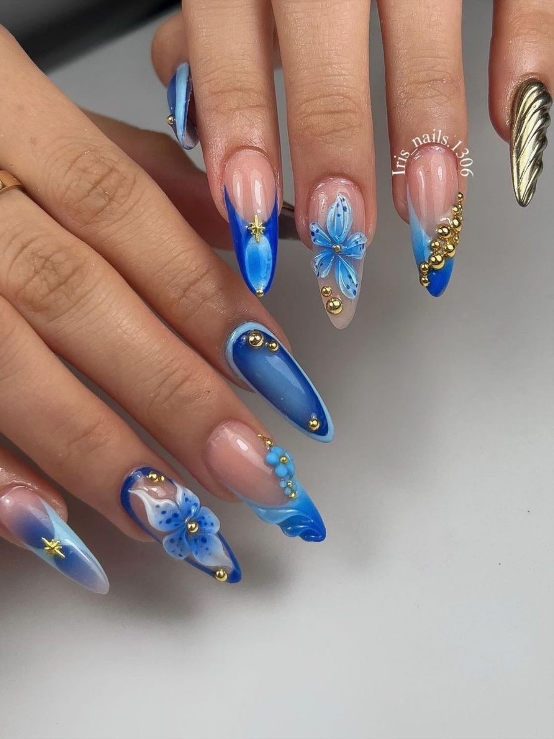 Blue garden
