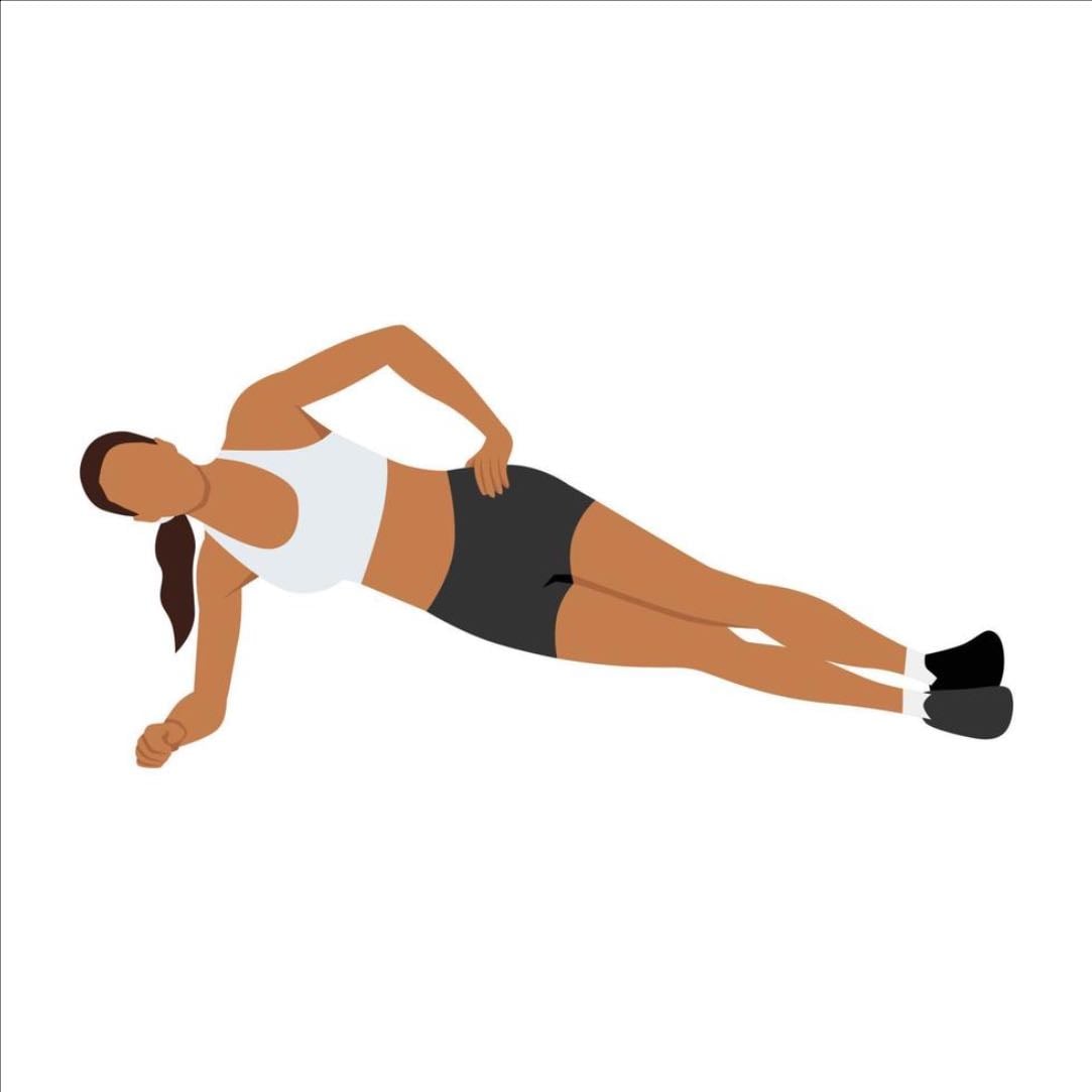 Prancha Lateral - 3 x 30s