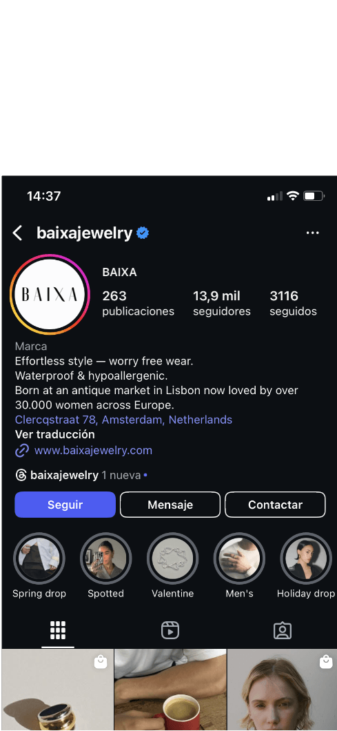 Joyas baixa