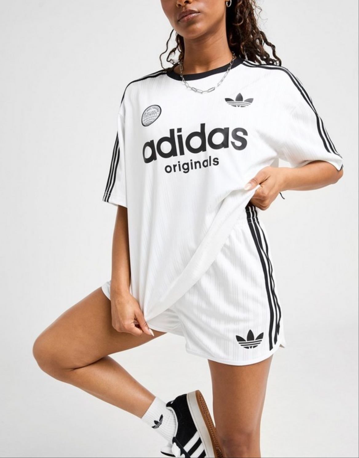 Adidas originals t-shirt de football oversized