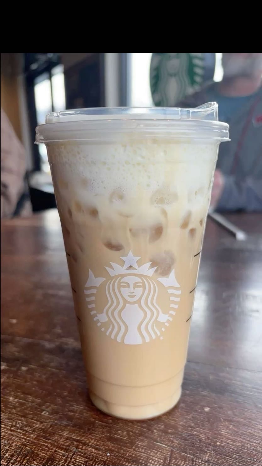 Iced chai latte