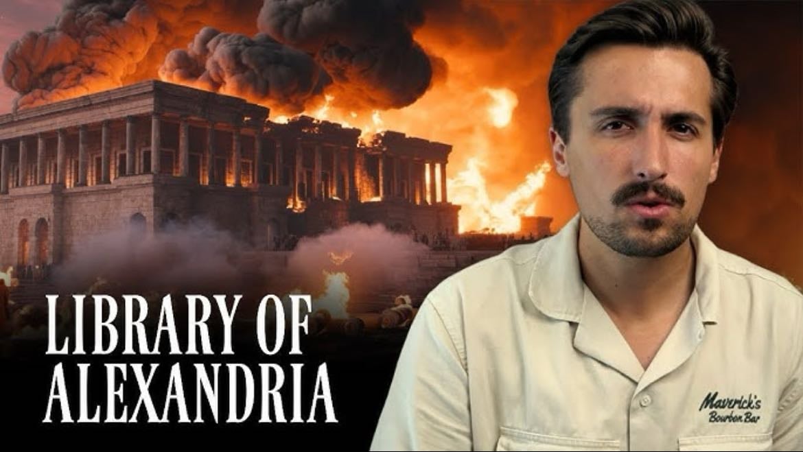 The Burned Knowledge of Alexandria’s Library - YouTube