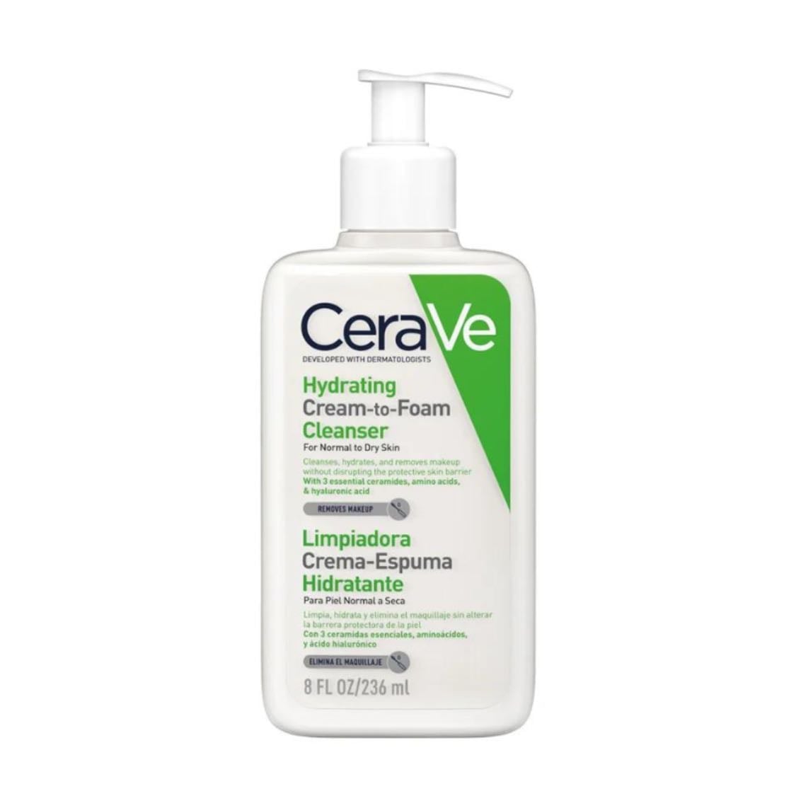 Limpiador Crema espuma - CeraVe - los limpiadores cerave son lo mejor