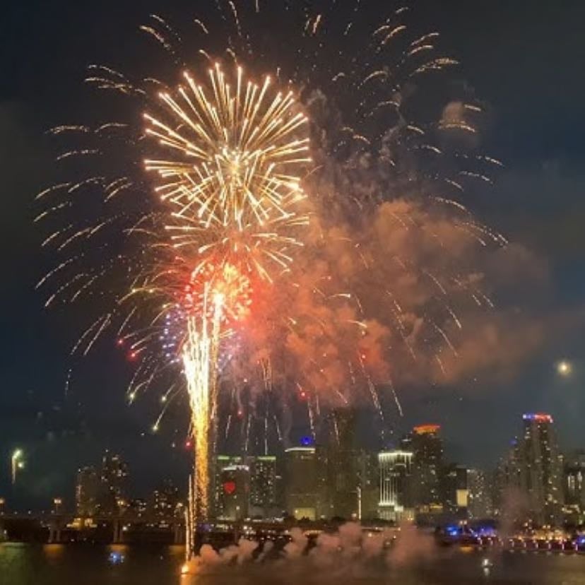 Watch fireworks 🎇