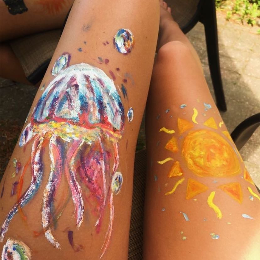 Body painting 🖼️