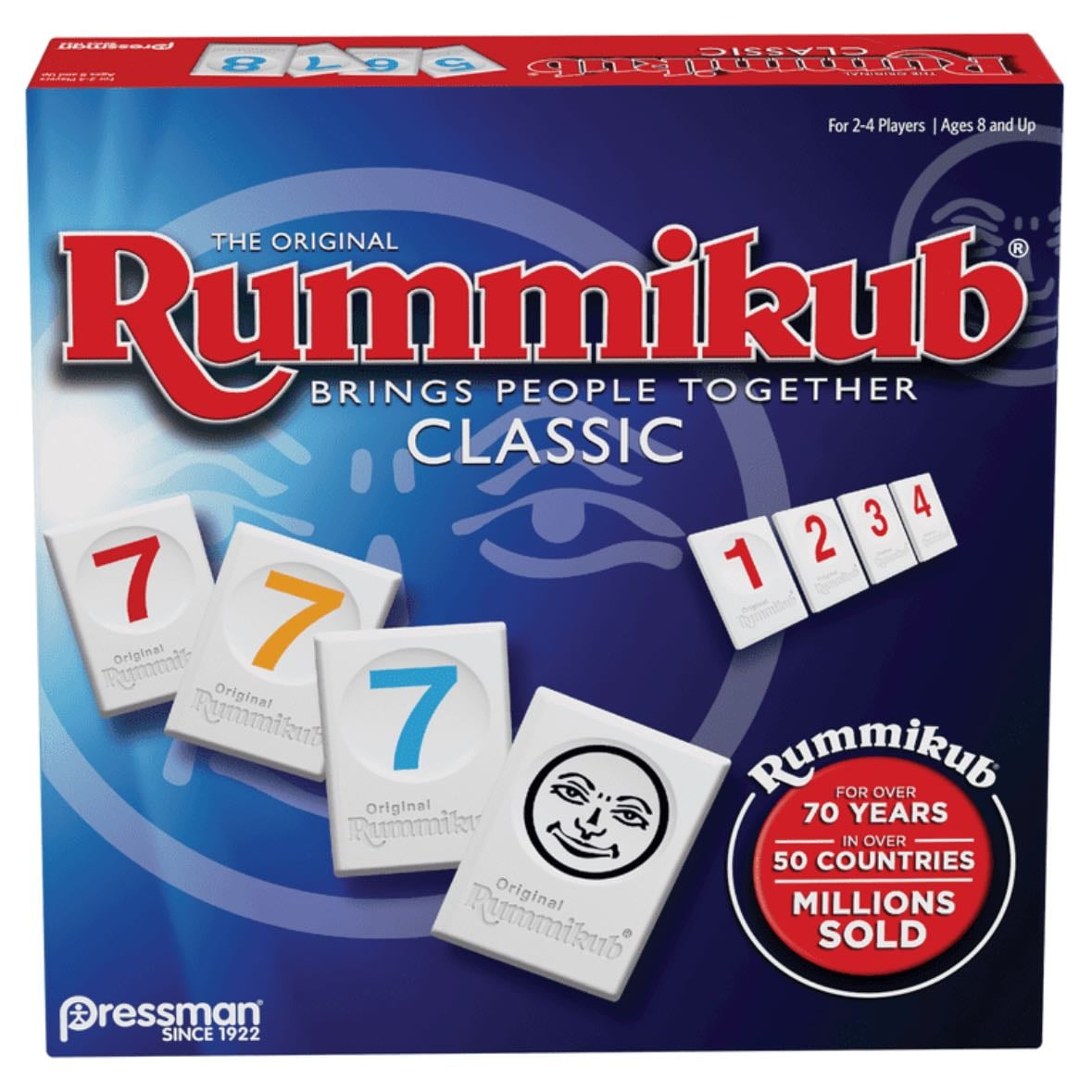 Rummikub - O mesmo princípio de jogos de sequência de cartas, mas muito mais rápido e muito divertido! Une todas as idades.