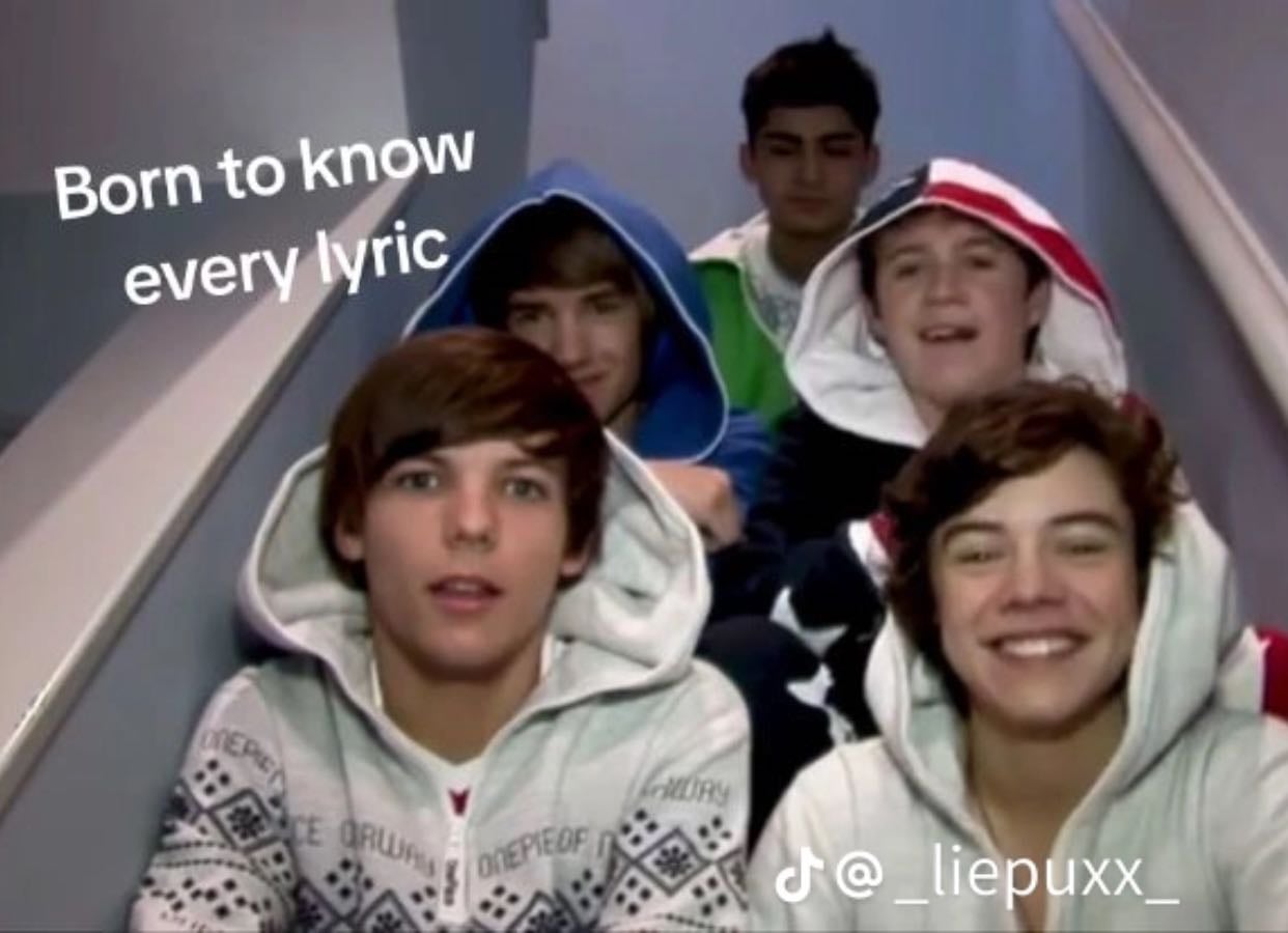 Favorite 1d lyric change🤭