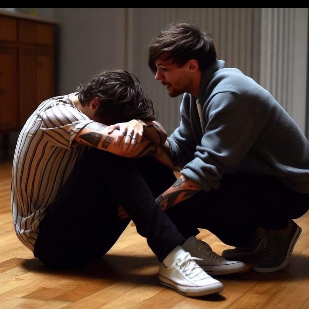 Im in love with lou💙 and all his little things💚 - Little things