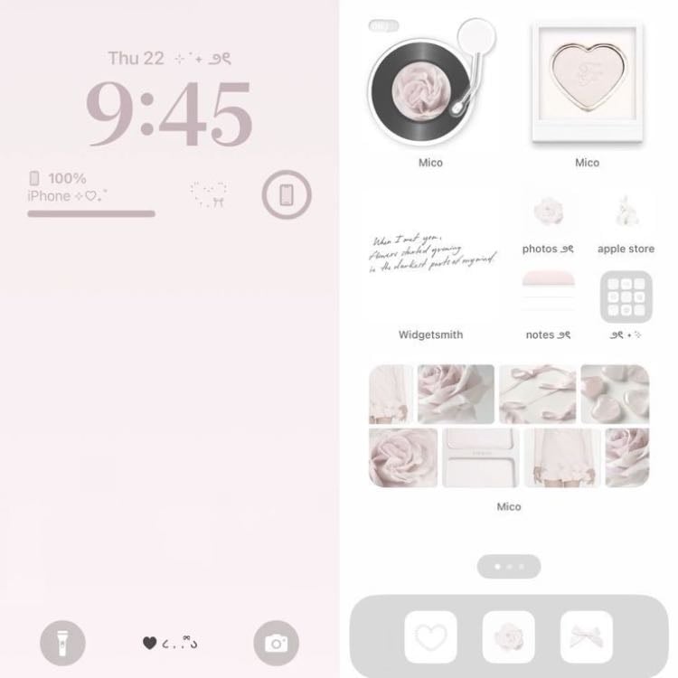 Decorate your device - Use apps like Mico, Widgetsmith, and icon changer! Search “*name of your device* layout” on Pinterest for inspo