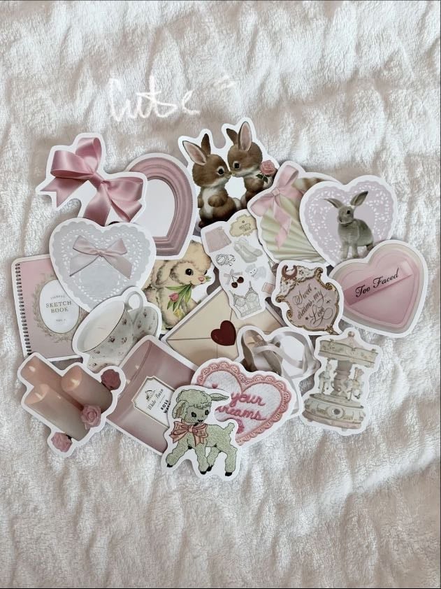 Make your own stickers - You can look up a tutorial on how to do it!