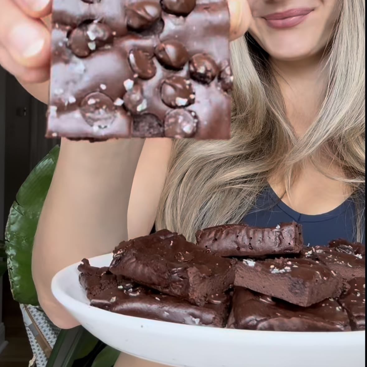 Instagram - high protein brownie