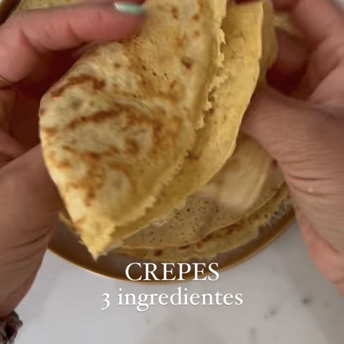 Instagram - 3 ingredient crepes