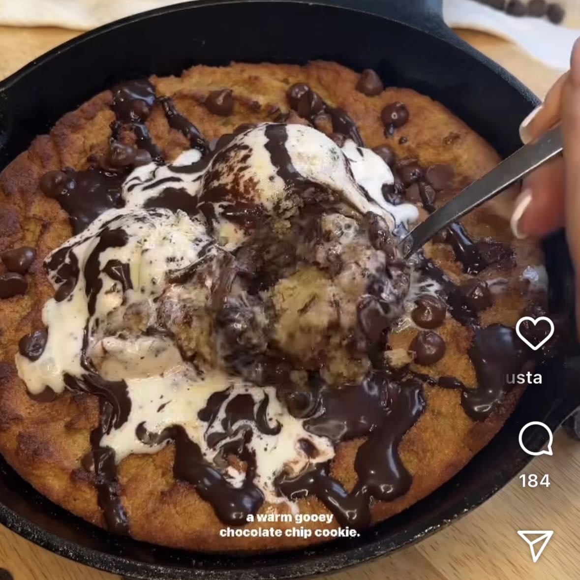 Instagram - single serve cookie