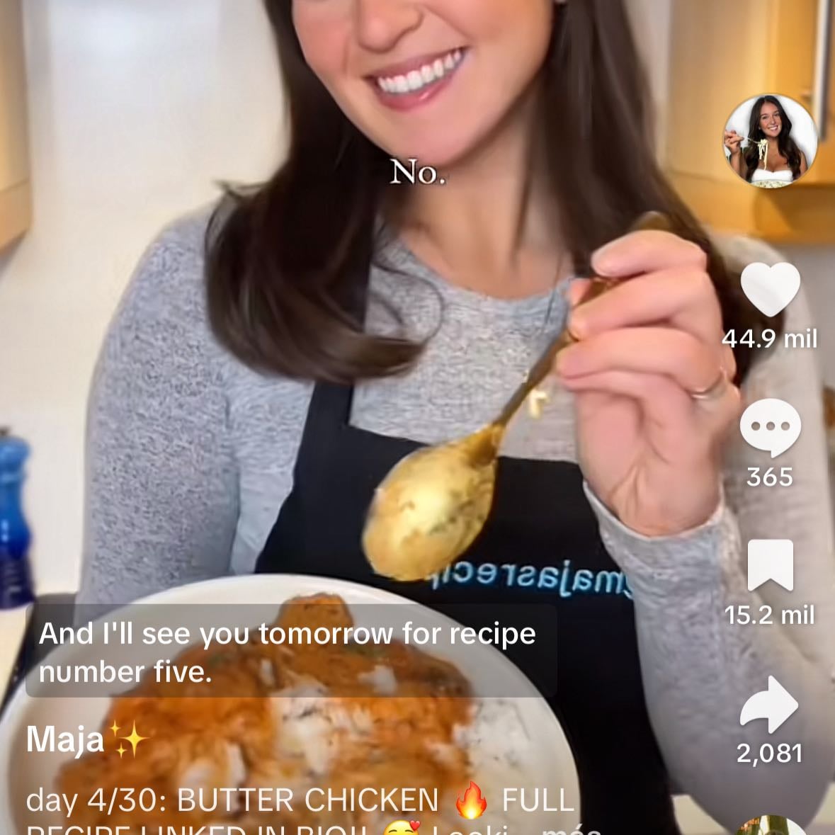 TikTok - chicken with sauce