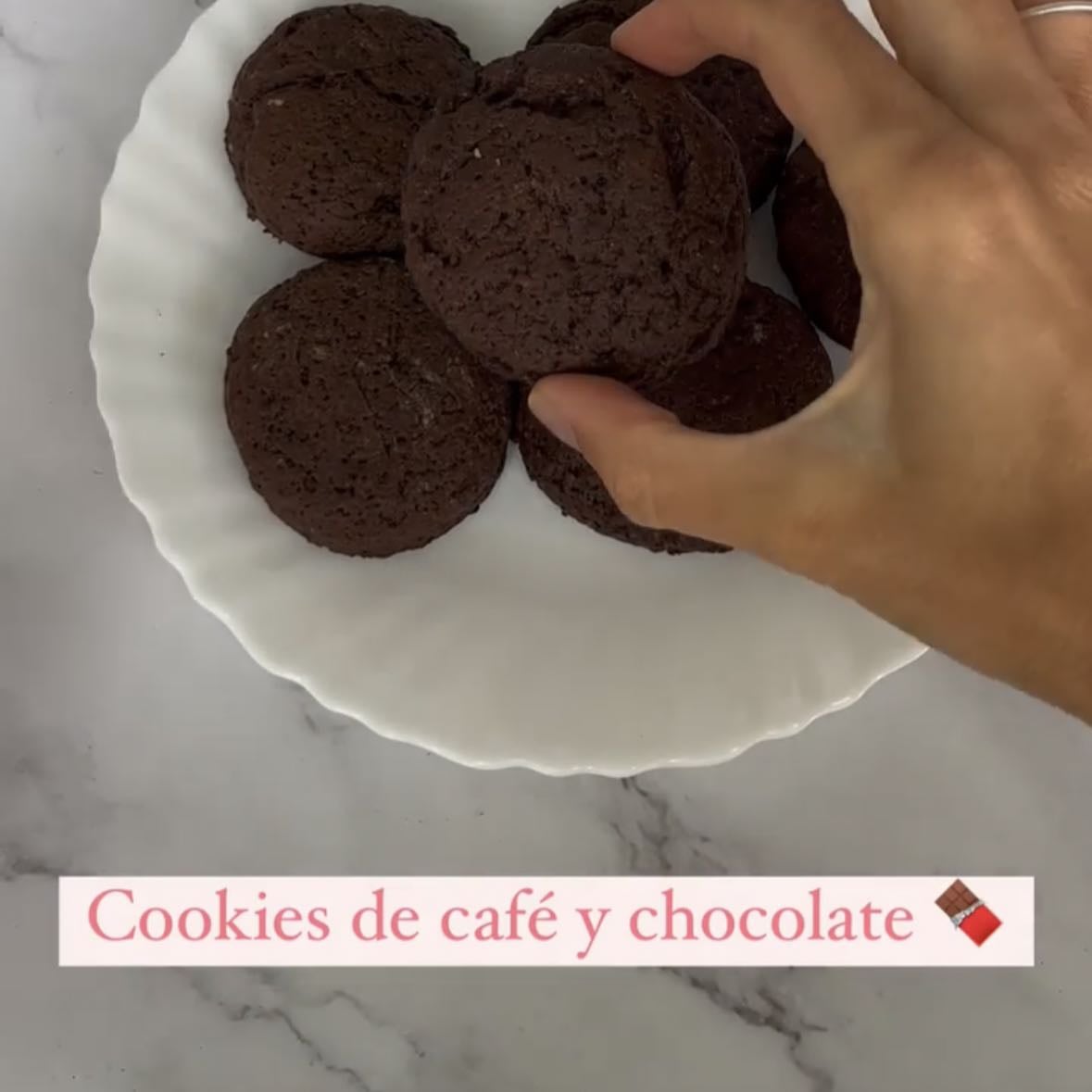 Instagram - cookie de café y chocolate