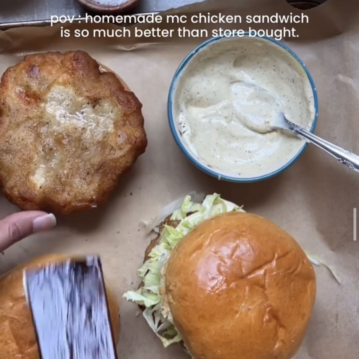 Instagram - homemade mchicken