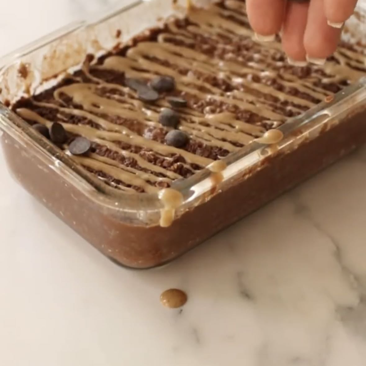 Instagram - chocolate baked oats