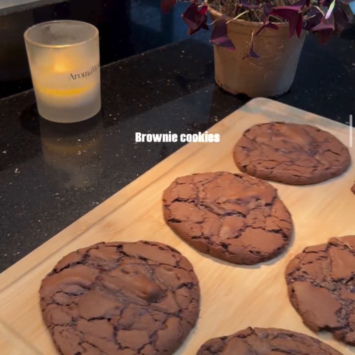 Instagram - brownie cookie