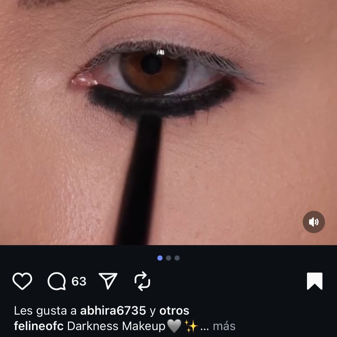 dark makeup