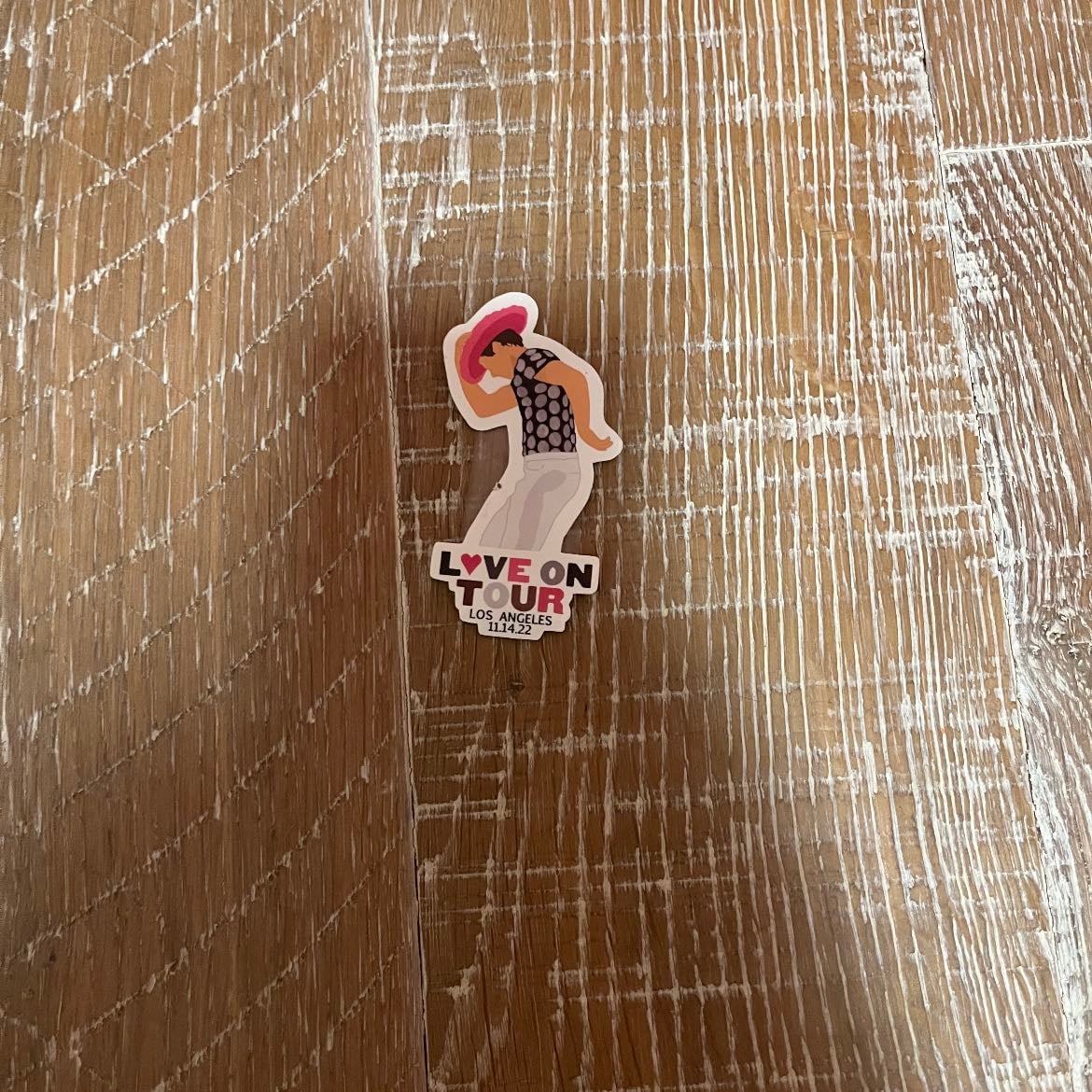harry sticker - i also got at the show
