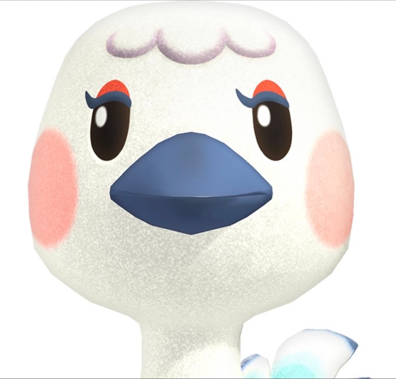 Blanche - Personality: Snooty
Species: Ostrich
Gender: Female
Birthday: December 21st