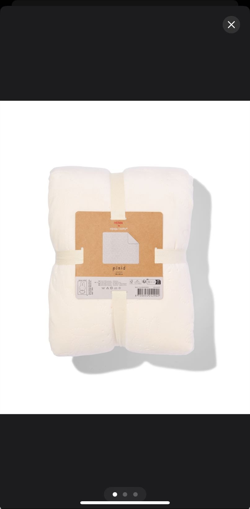 Miffy Blanket