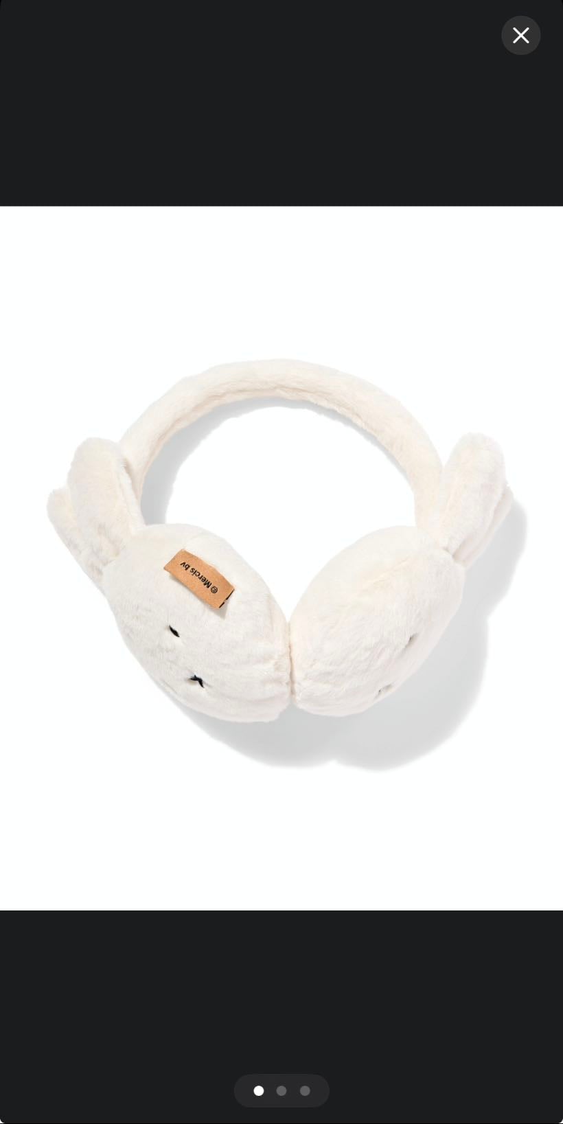 Fluffy ear warmers