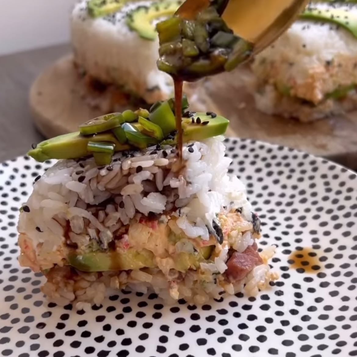 rosca de sushi - Instagram
