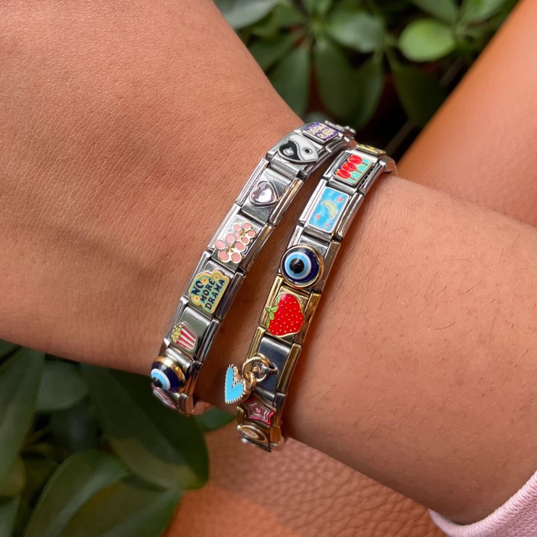 Italian charms bracelet