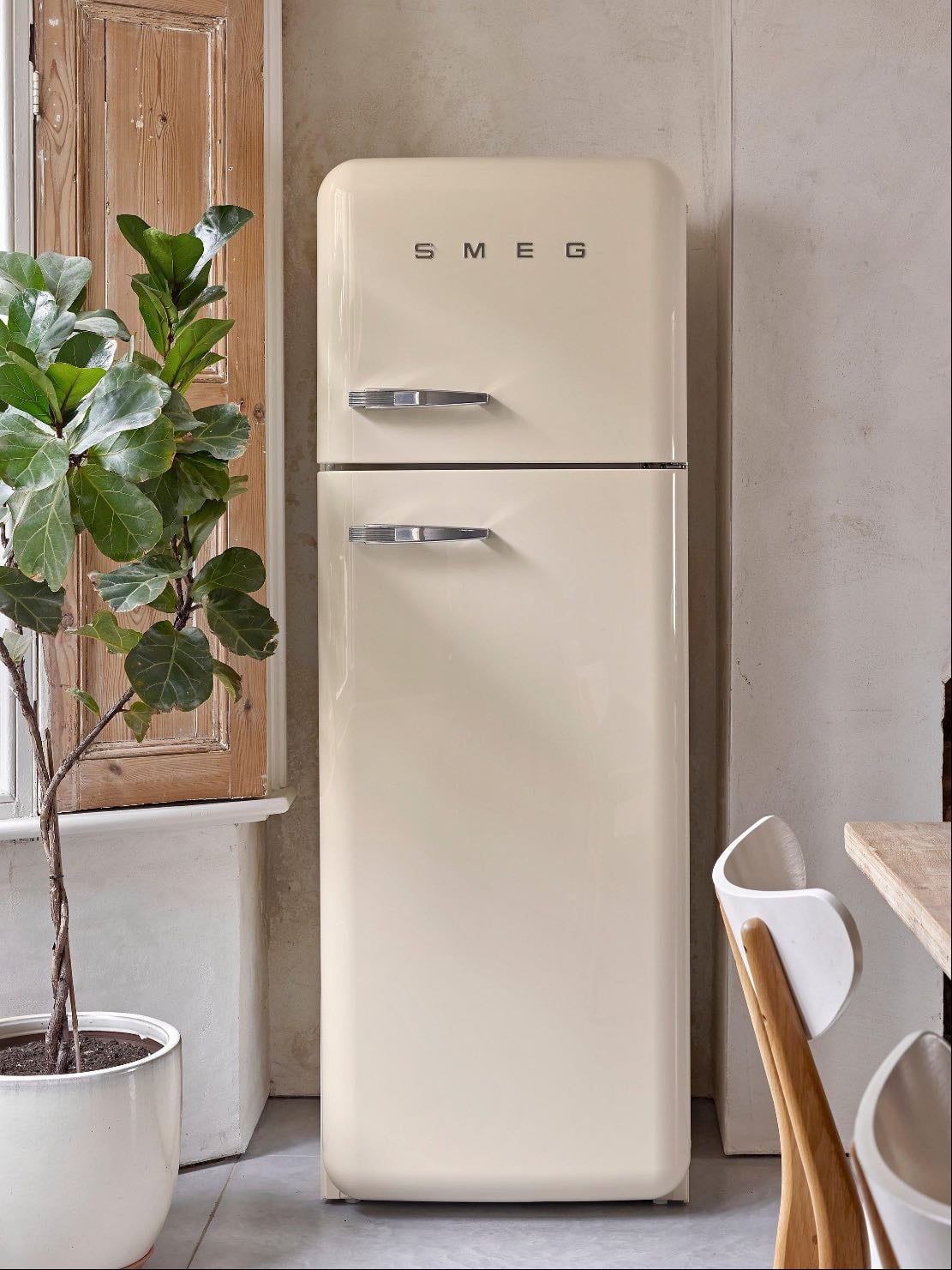 Smeg refrigerator