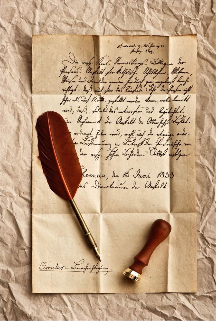 cartas a mano