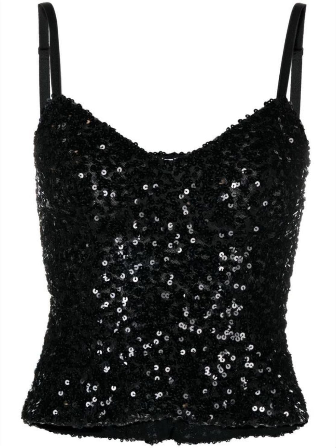 Remera con brillos - Glamur con lo que sea