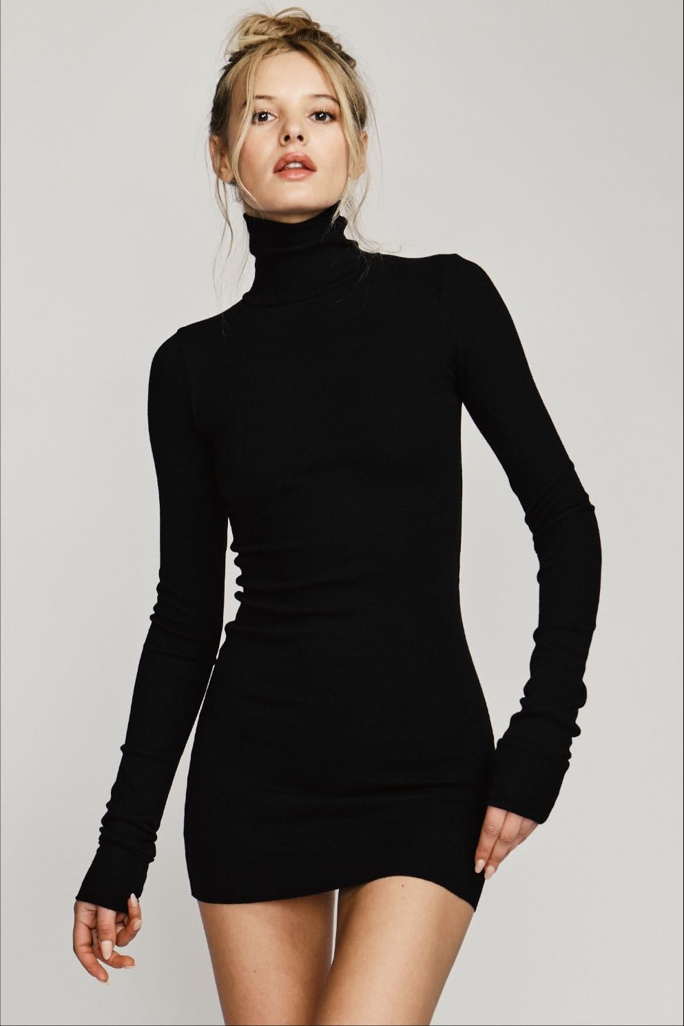 Turtleneck dress
