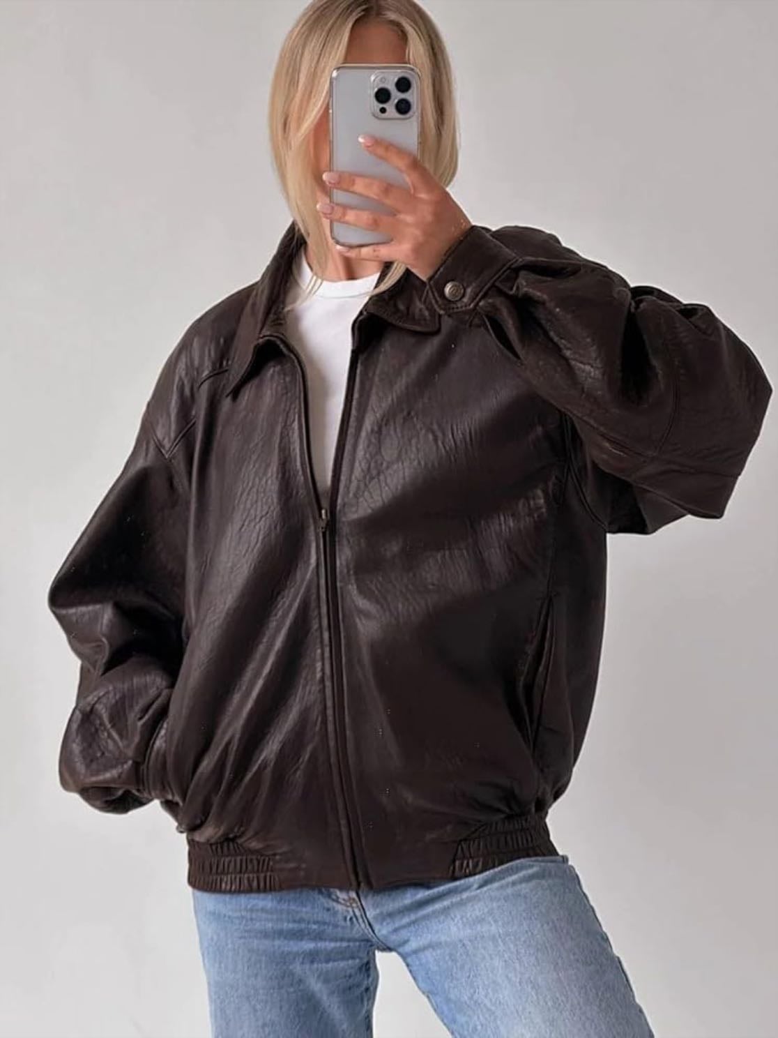 Vintage leather jackets