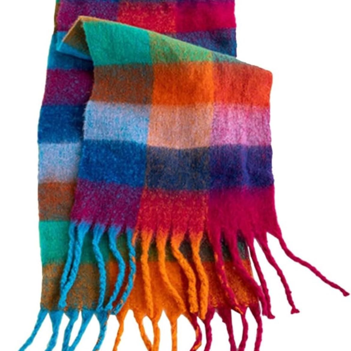 Colorful Chunky Scarves