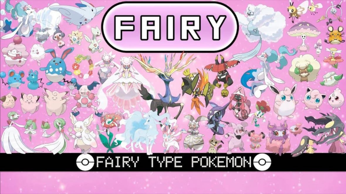 fairy type - pokémon