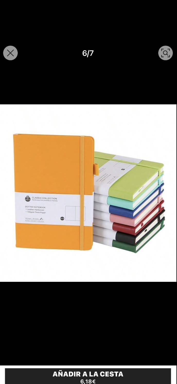 cuaderno - a5 - punteado