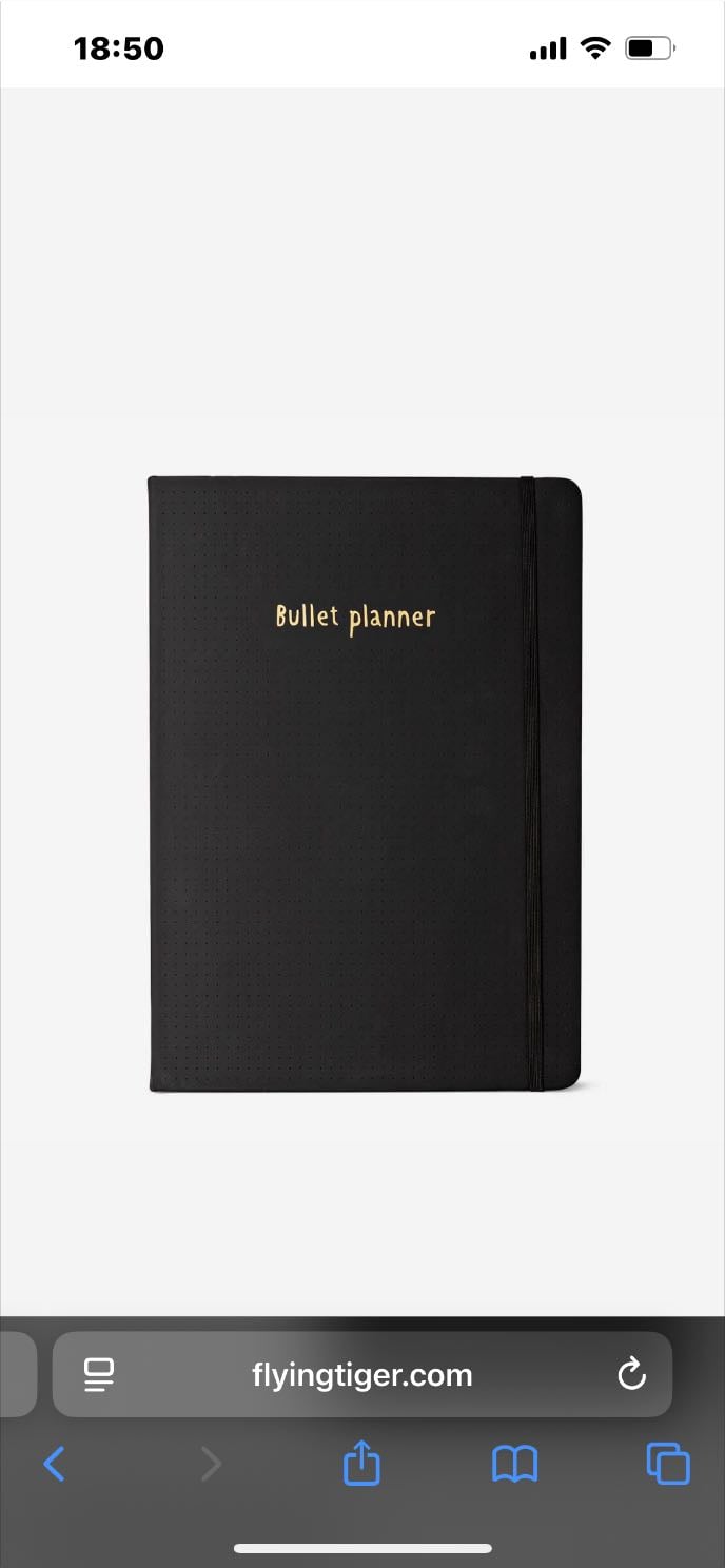 bullet planner - a5 - punteado