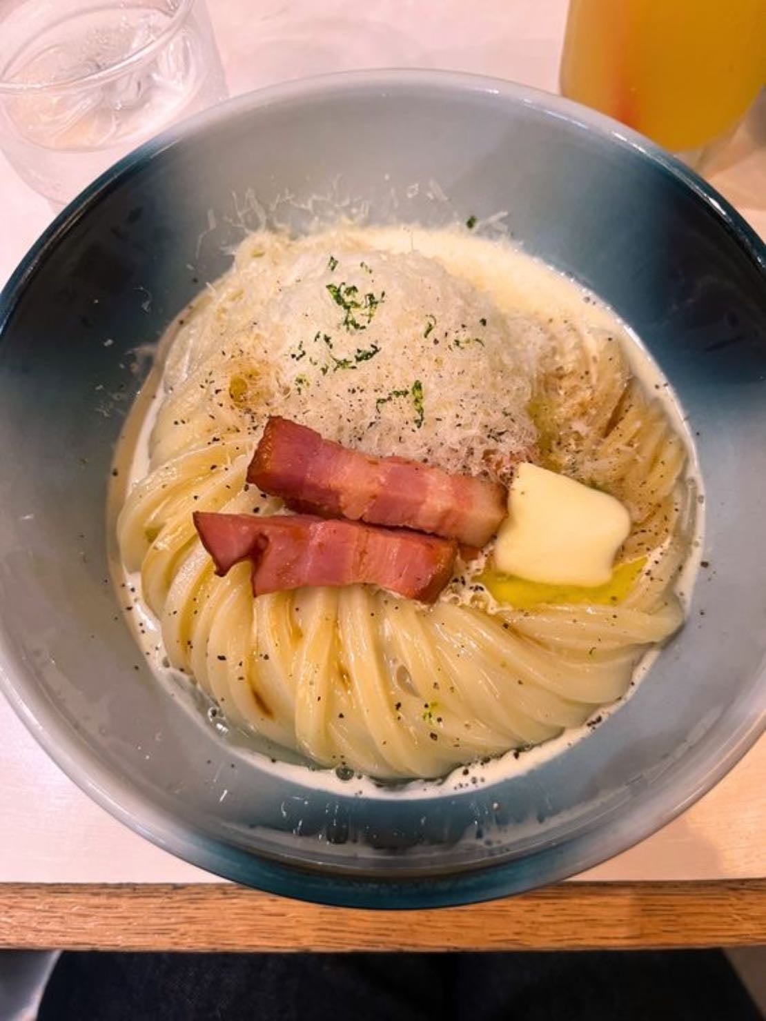 Carbonara udon