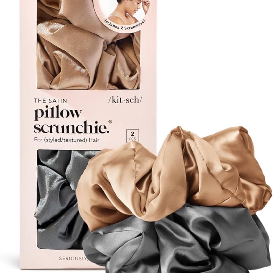 Satin scrunchies