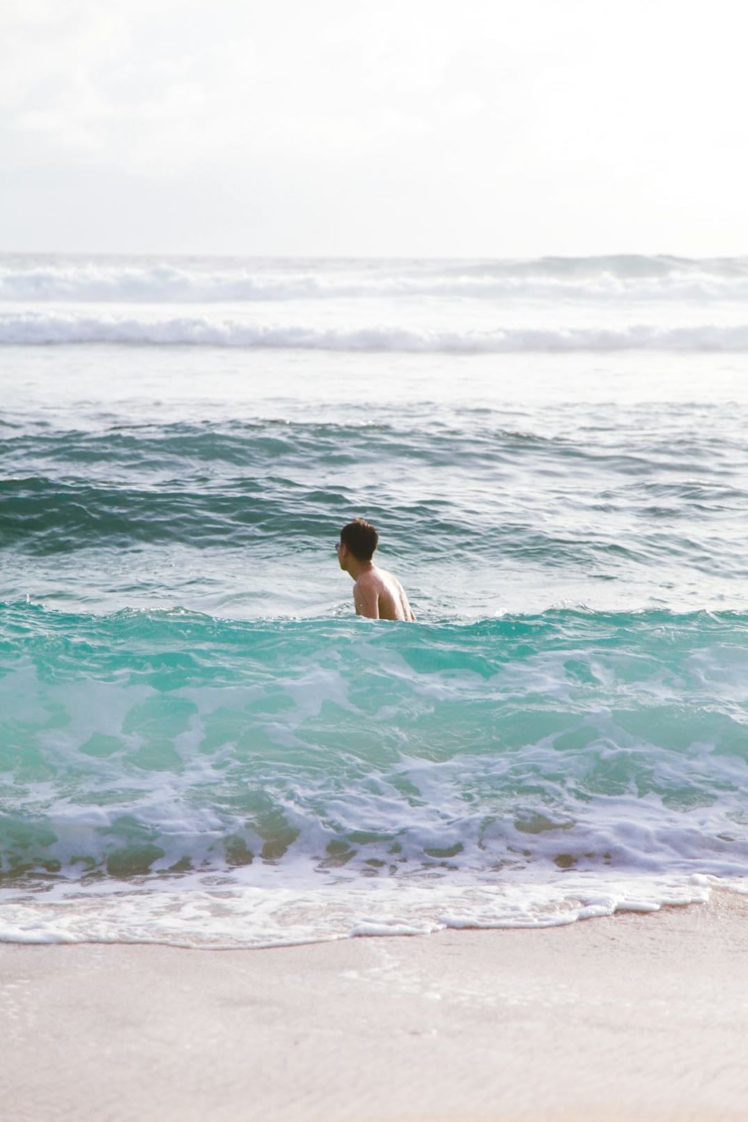 Staying in the water for a while - Not swimming but just floating. It helps my POTS symptoms.