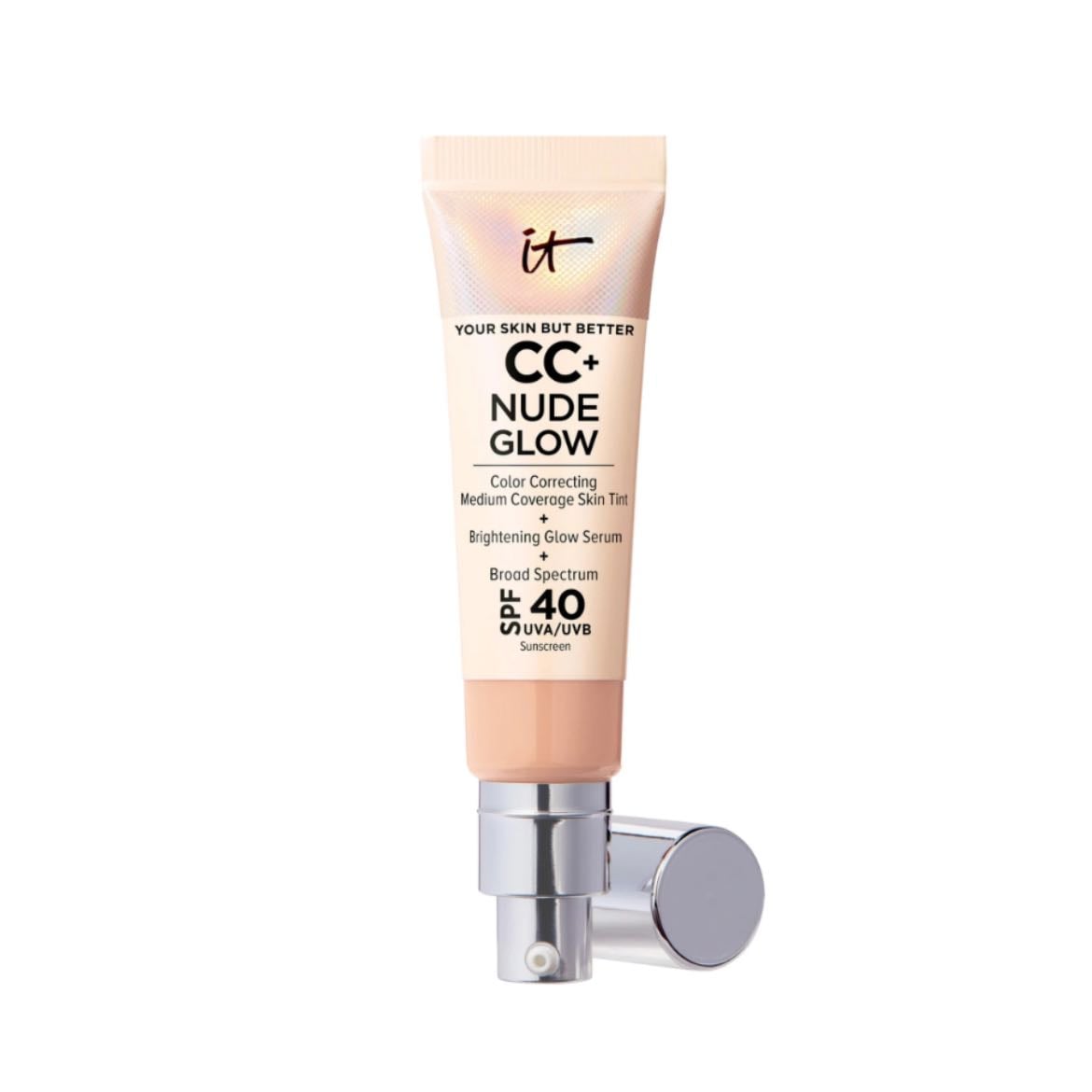 Foundation - IT Cosmetics
CC+ Nude Glow Lightweight Foundation + Glow Serum with SPF 40 and Niacinamide
Shade: Neutral Medium