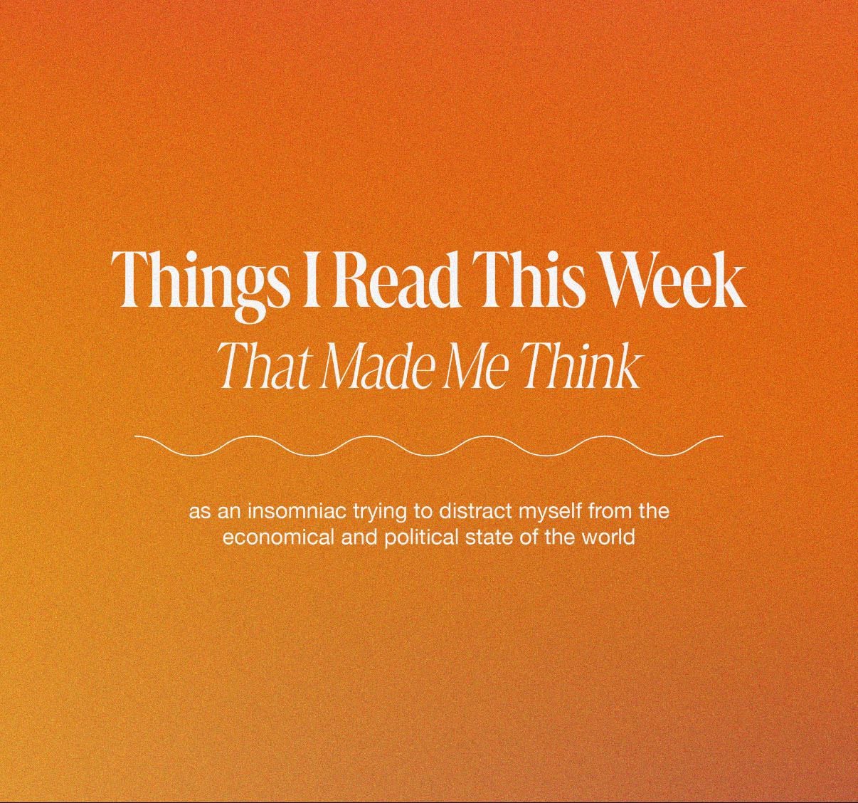 what I read this week 10/24/25 - Links hypelist by Jos