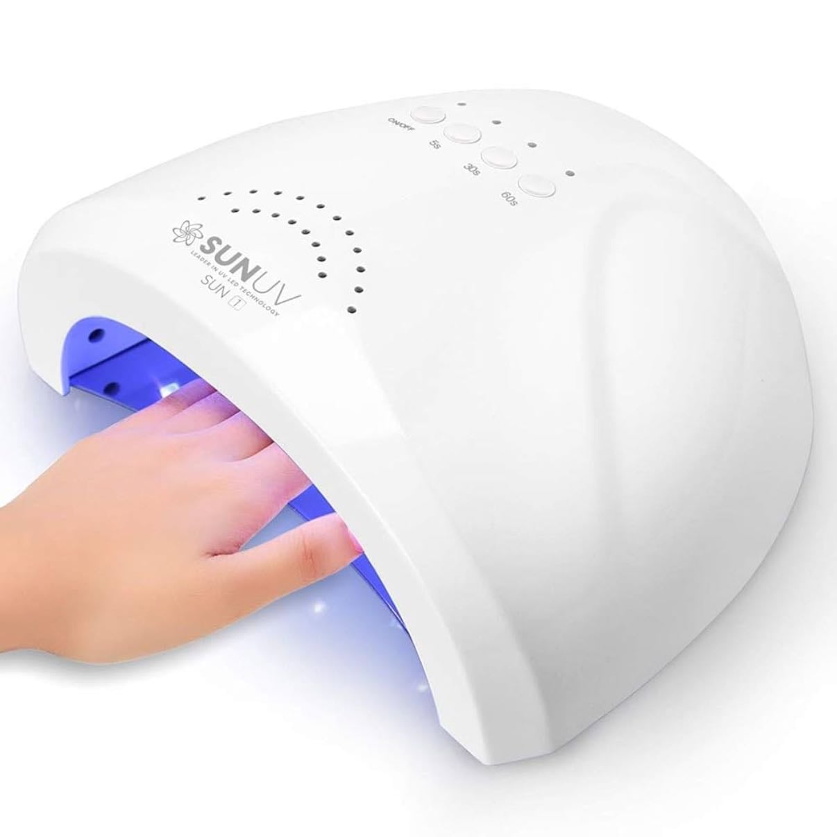 SUNUV Gel Nail Lamp - beginner friendly curing lamp that’s lasted me 5+ years